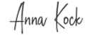 Logotipo da marca ANNA KOCK