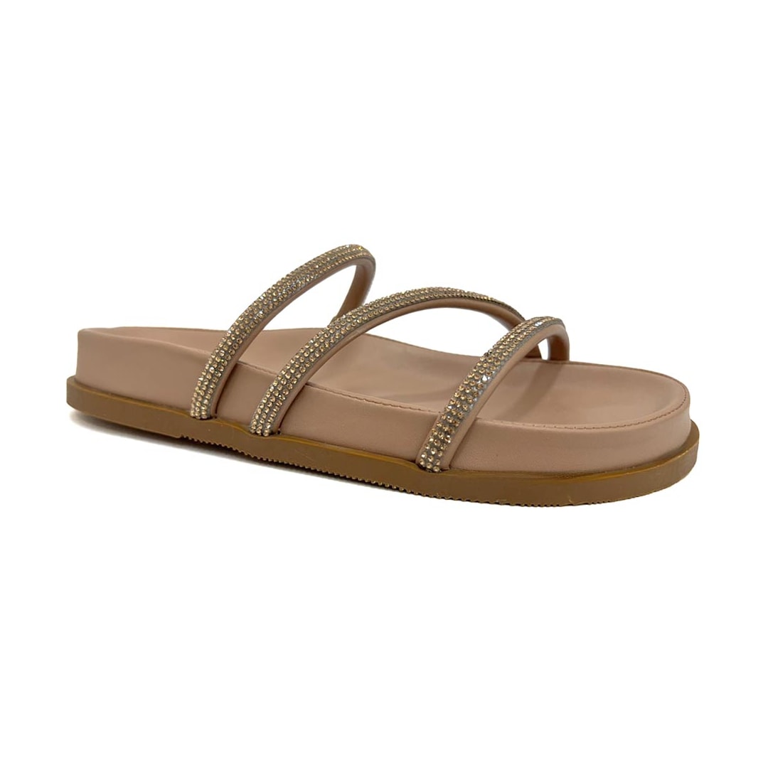 Anacapri Tamanco Feminino Birken  C 30378 0011 Amendoa