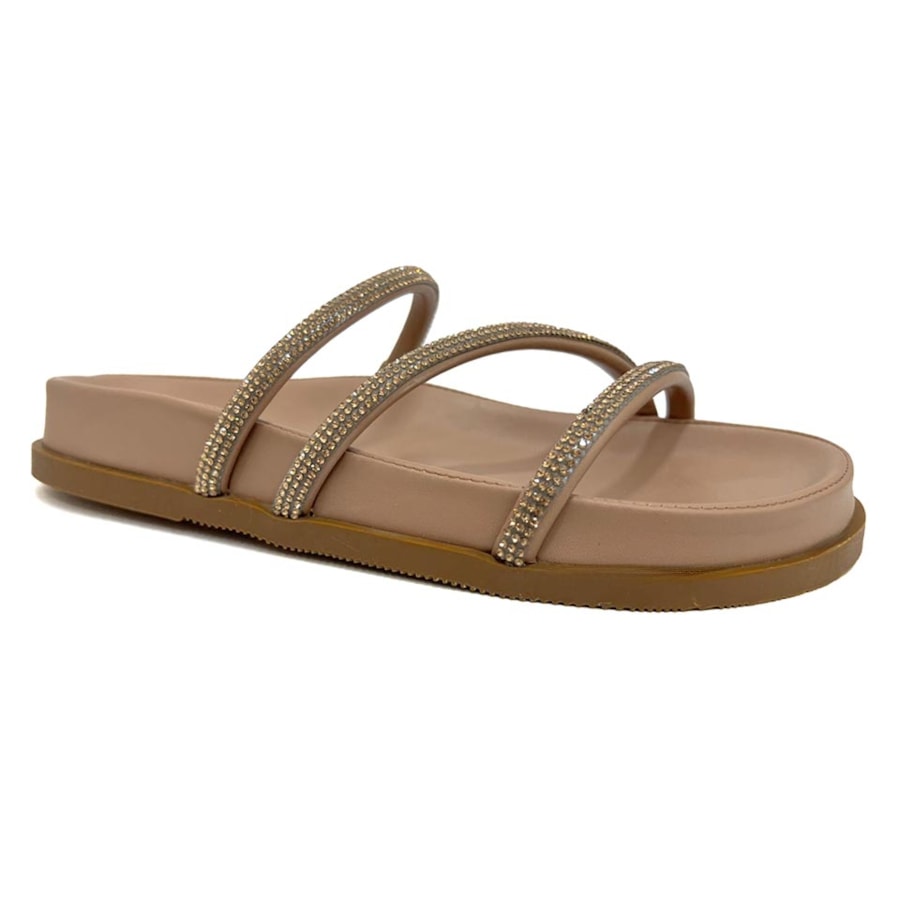 Anacapri Tamanco Feminino Birken  C 30378 0011 Amendoa