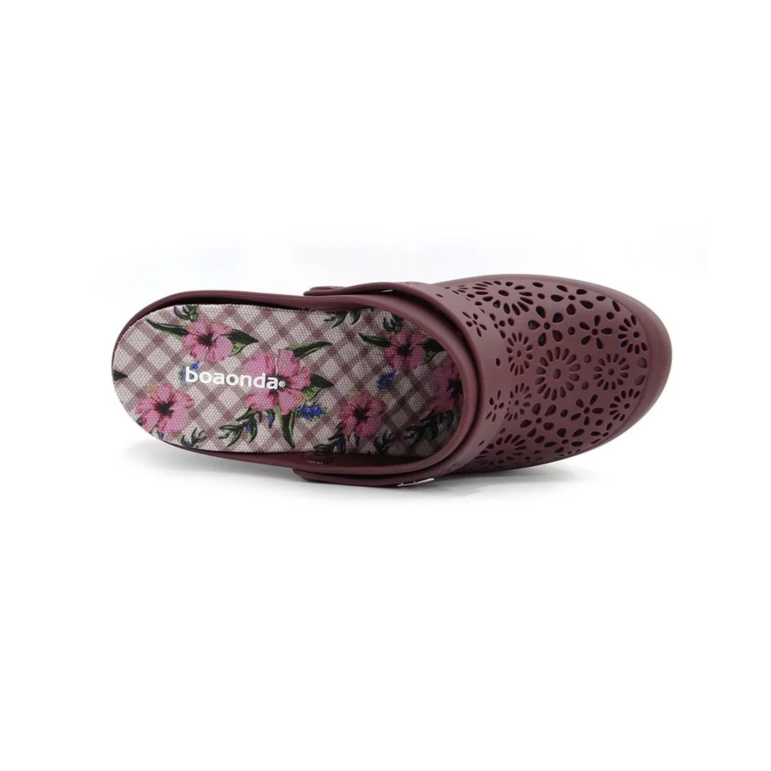 Babuche Boa Onda Estampado Feminino Nellie 1317-124 Açai Babuche Boa Onda Estampado Feminino Nellie 1317-124 Açai