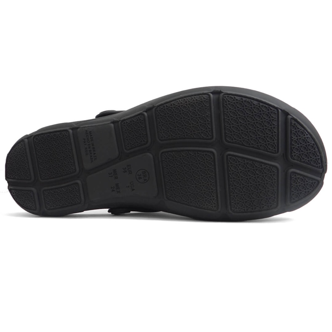 Babuche Boa Onda Feminino 1317-158 Preto