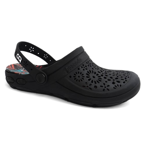 Babuche Boa Onda Feminino 1317-158 Preto