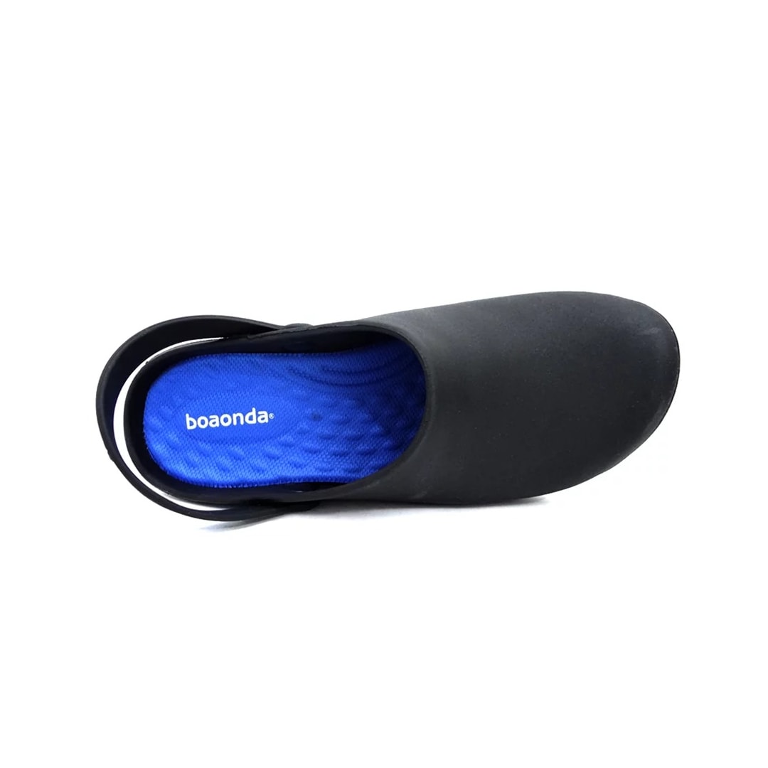 Babuche Boa Onda Feminino Bio 1180-903 Preto/Azul Works Babuche Boa Onda Feminino Bio 1180-903 Preto/Azul Works