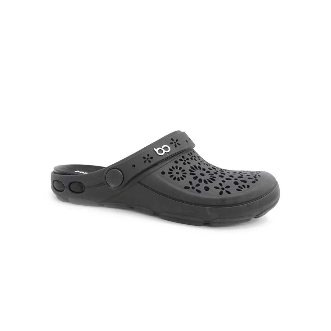 Babuche Boa Onda Feminino Nellie 1317-147 Preto/Preto