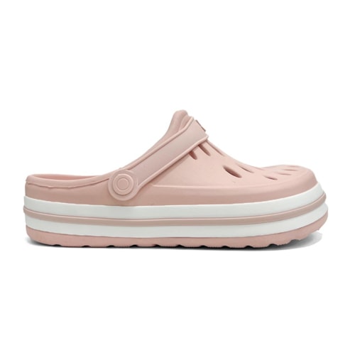 Detalhe - Babuche Boa Onda Feminino Star Clog 2445-110 Rose Nude