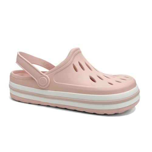 Babuche Boa Onda Feminino Star Clog 2445-110 Rose Nude