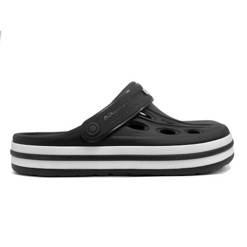 Detalhe - Babuche Boa Onda Masculino Star Clog 2439-110 Preto