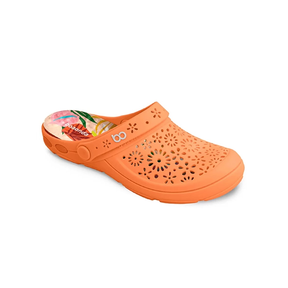 Babuche Boa Onda Nellie 1317-143 Tangerina Babuche Boa Onda Nellie 1317-143 Tangerina