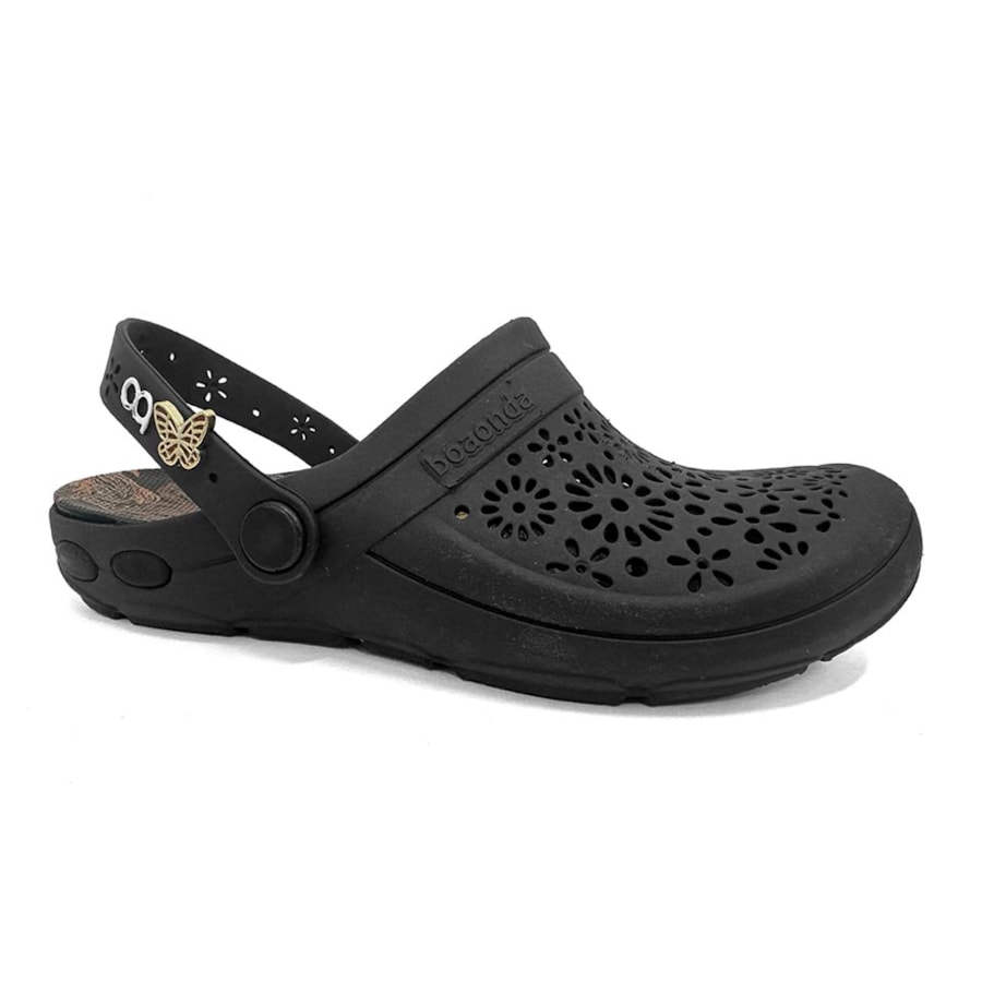 Babuche Boa Onda Nellie Feminino 1317-162 Preto Babuche Boa Onda Nellie Feminino 1317-162 Preto