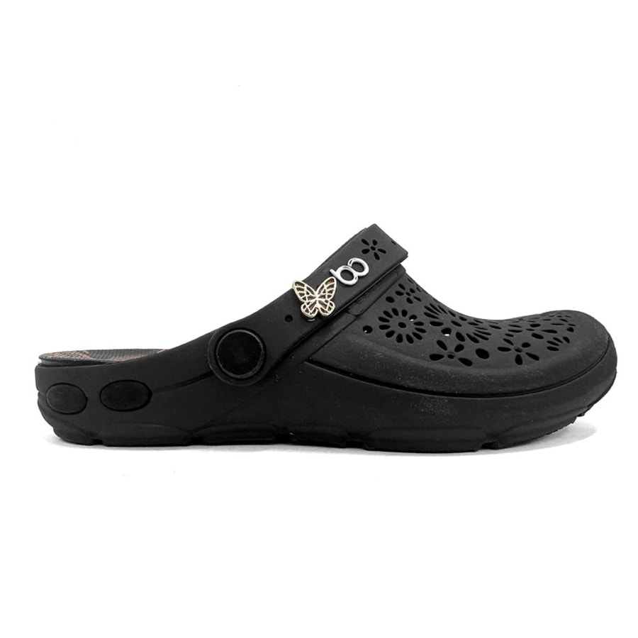 Babuche Boa Onda Nellie Feminino 1317-162 Preto Babuche Boa Onda Nellie Feminino 1317-162 Preto