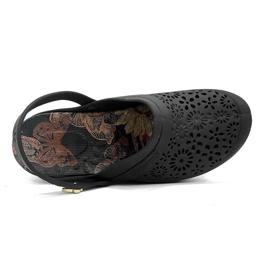 Babuche Boa Onda Nellie Feminino 1317-162 Preto Babuche Boa Onda Nellie Feminino 1317-162 Preto
