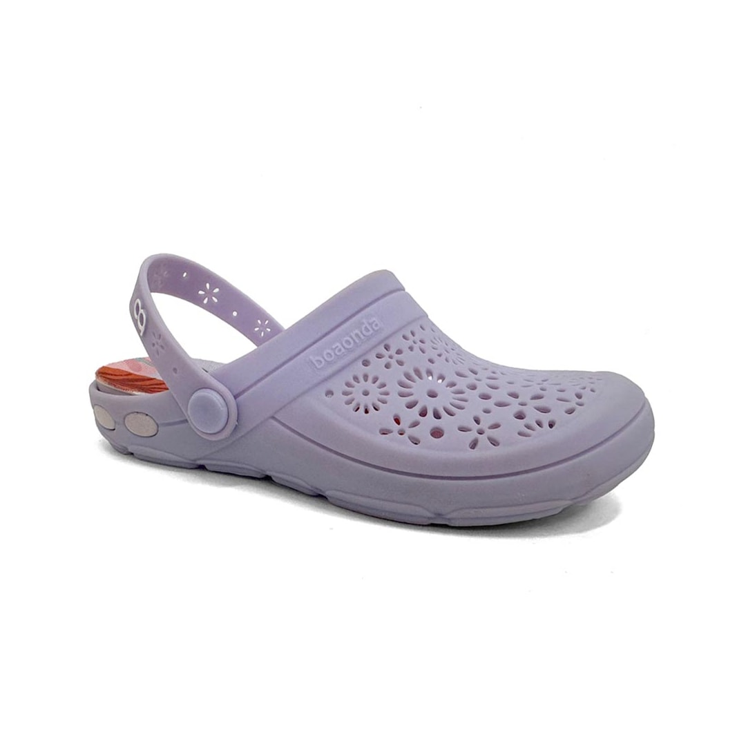 Babuche Estampado Feminino Nellie 1317-143 Boa Onda Lilas