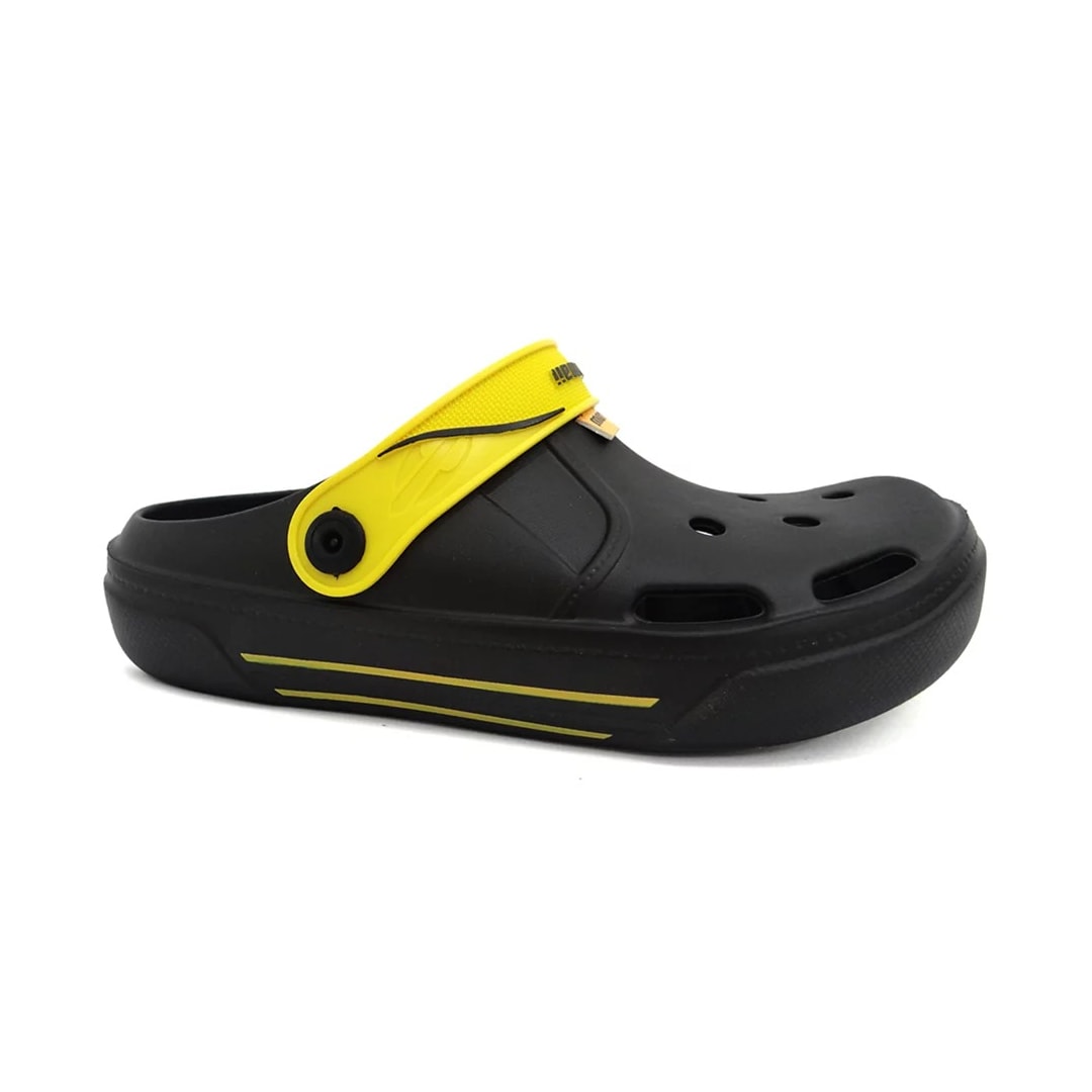 Babuche Grendene Masculino 12155 Preto/Amarelo