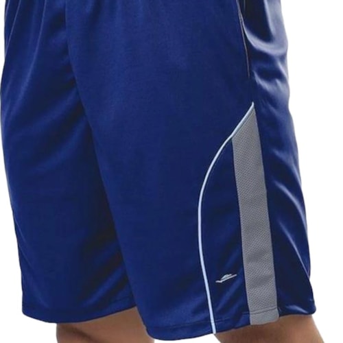 Detalhe - Bermuda Elite Com Bolso Tactel 001252 Marinho