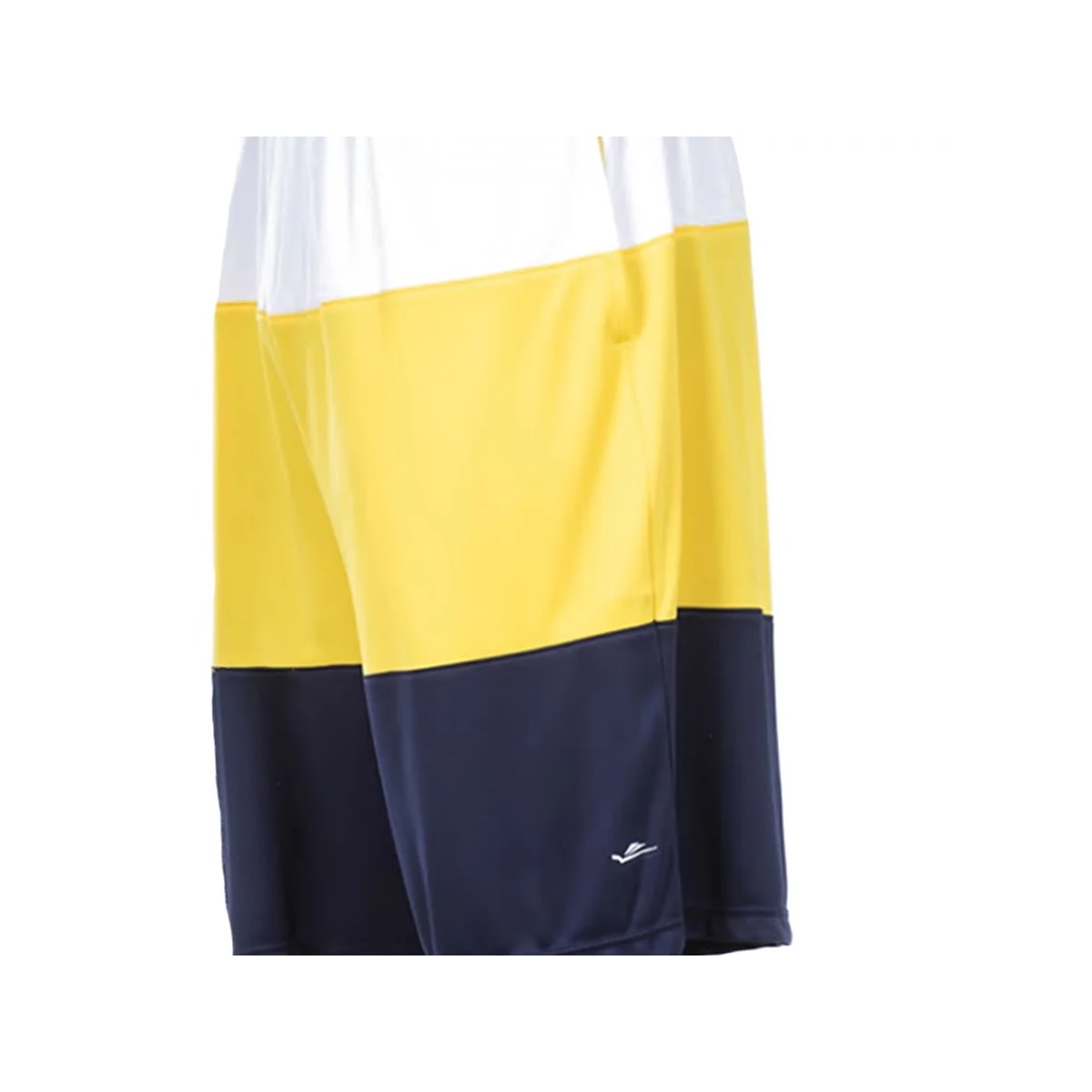 Bermuda Elite Com Elastico Masculino 34447 Bco/Amarelo/Marinho Bermuda Elite Com Elastico Masculino 34447 Bco/Amarelo/Marinho