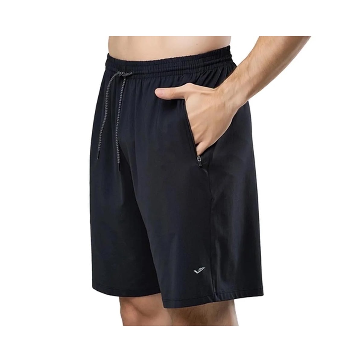 Bermuda Elite Elástico Helanca Plus 034519 Preto