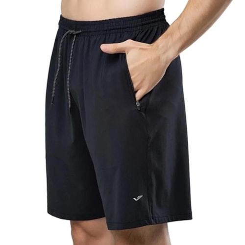 Bermuda Elite Elástico Helanca Plus 034519 Preto