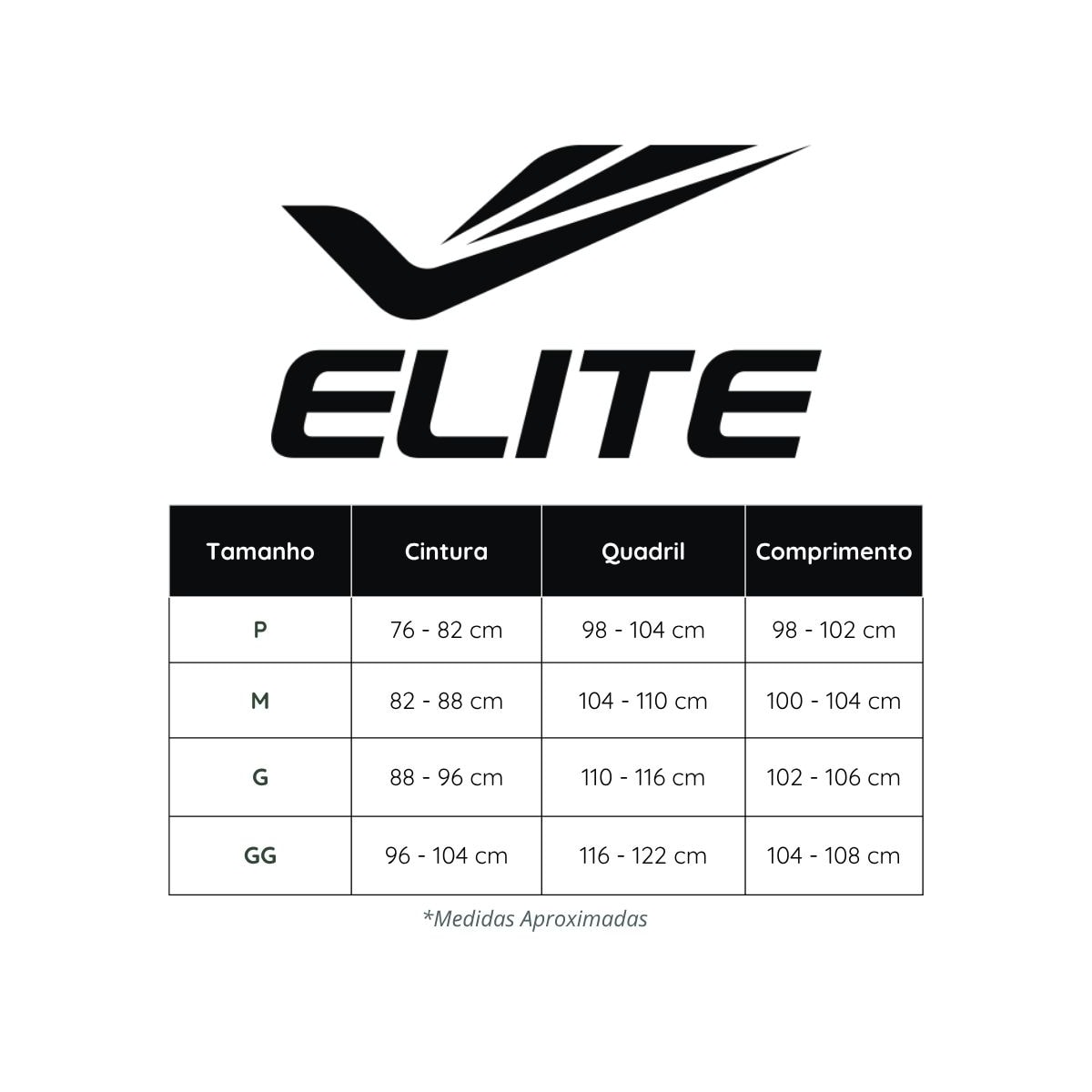 Bermuda Elite Elástico Tactel 034501 Marinho Bermuda Elite Elástico Tactel 034501 Marinho