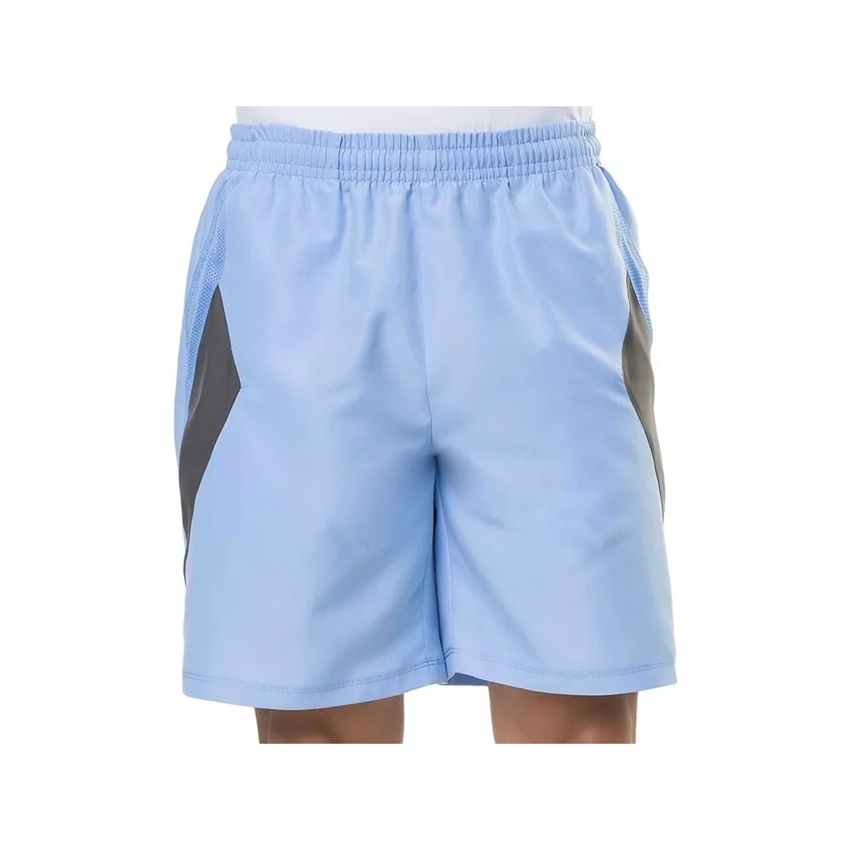 Bermuda Elite Masculina 34423 Celeste/Grafite Bermuda Elite Masculina 34423 Celeste/Grafite