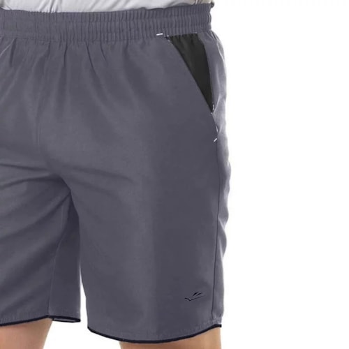Detalhe - Bermuda Elite Masculina Sol De Verão 34153 Metal/Preto
