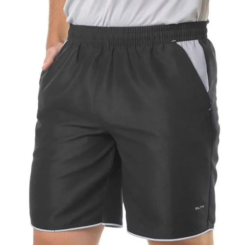 Bermuda Elite Masculina Sol De Verão 34153 Preto/Gelo