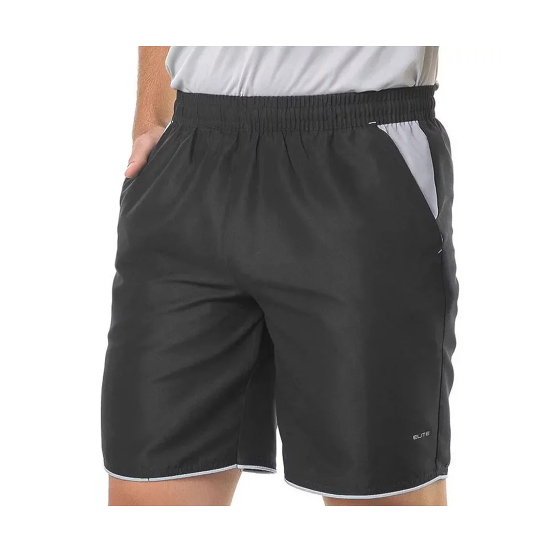 Bermuda Elite Masculina Sol De Verão 34153 Preto/Gelo