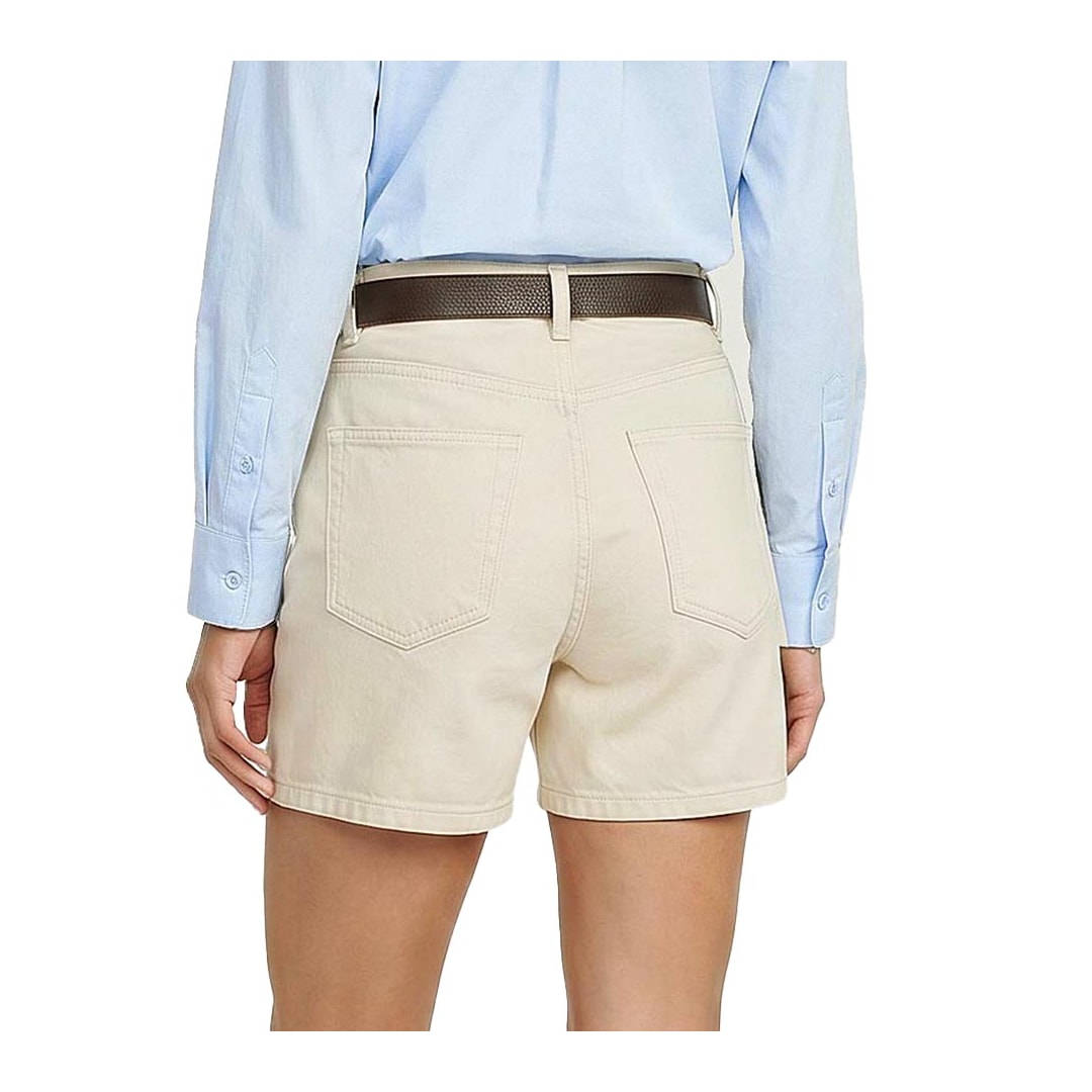 Bermuda Feminina Hering Sarja  Hch1 Natural