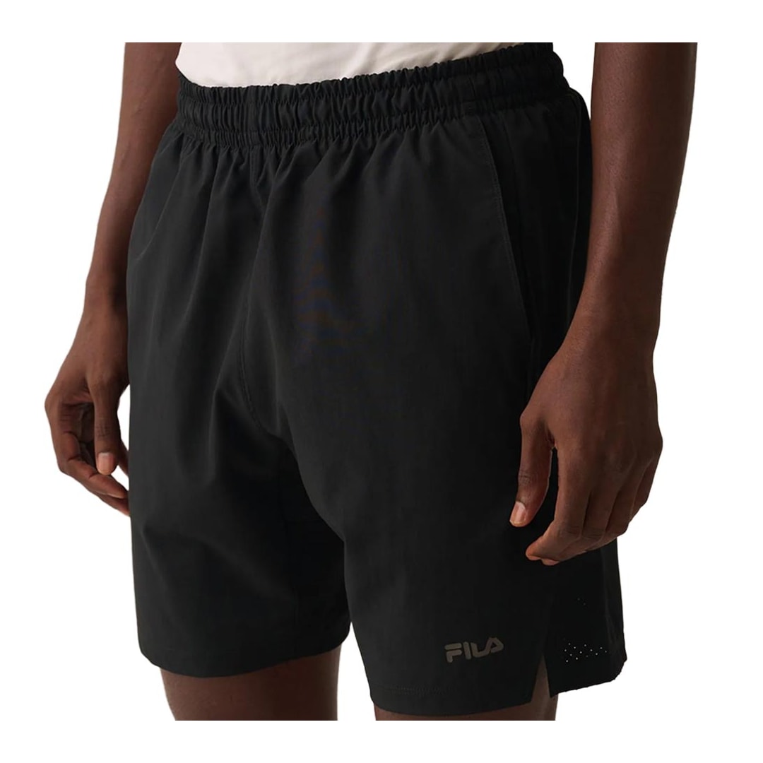 Bermuda Fila Elástico Tactel F11at01011 Preto