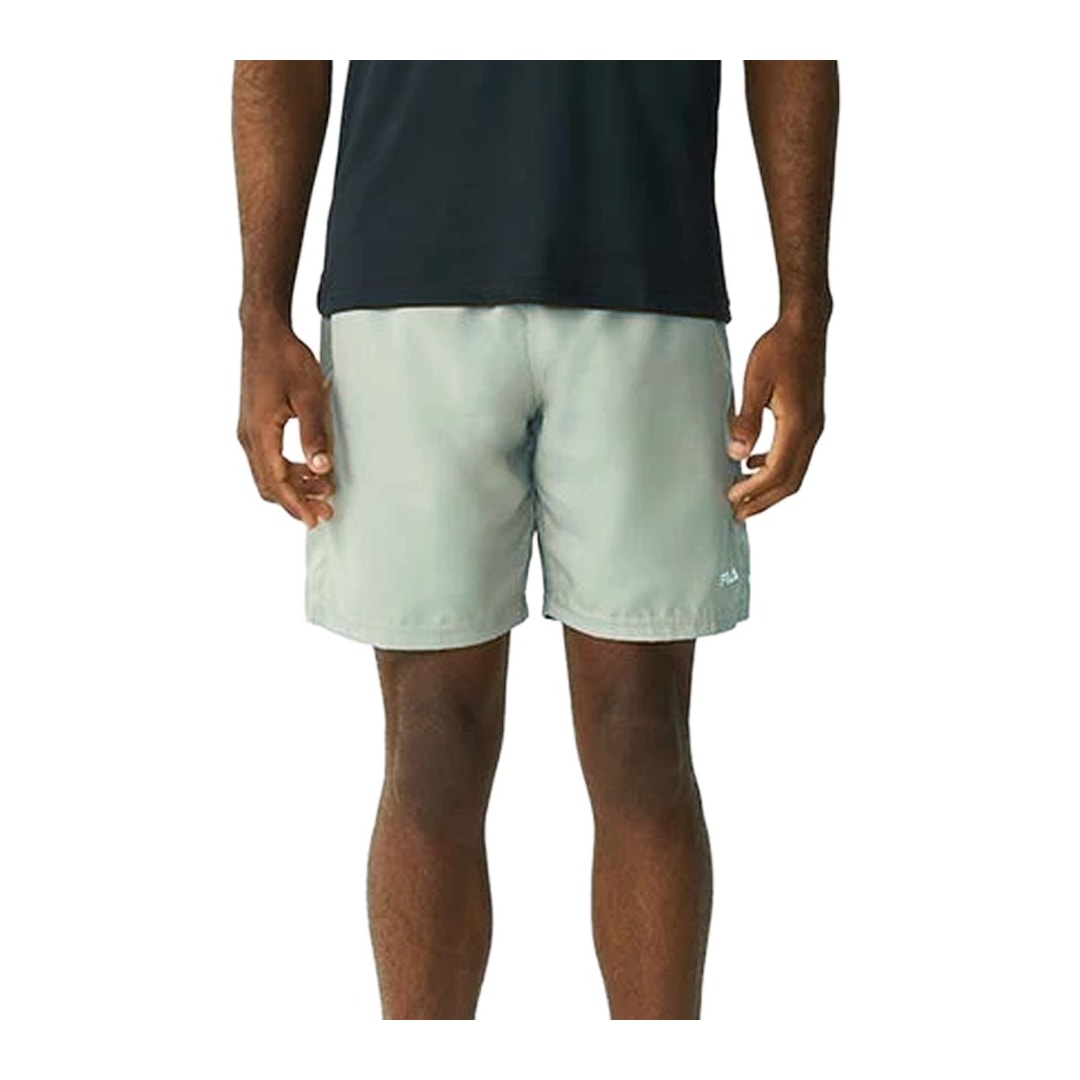 Bermuda Fila Elástico Tactel F11TR00017 Cinza Azulado Bermuda Fila Elástico Tactel F11TR00017 Cinza Azulado