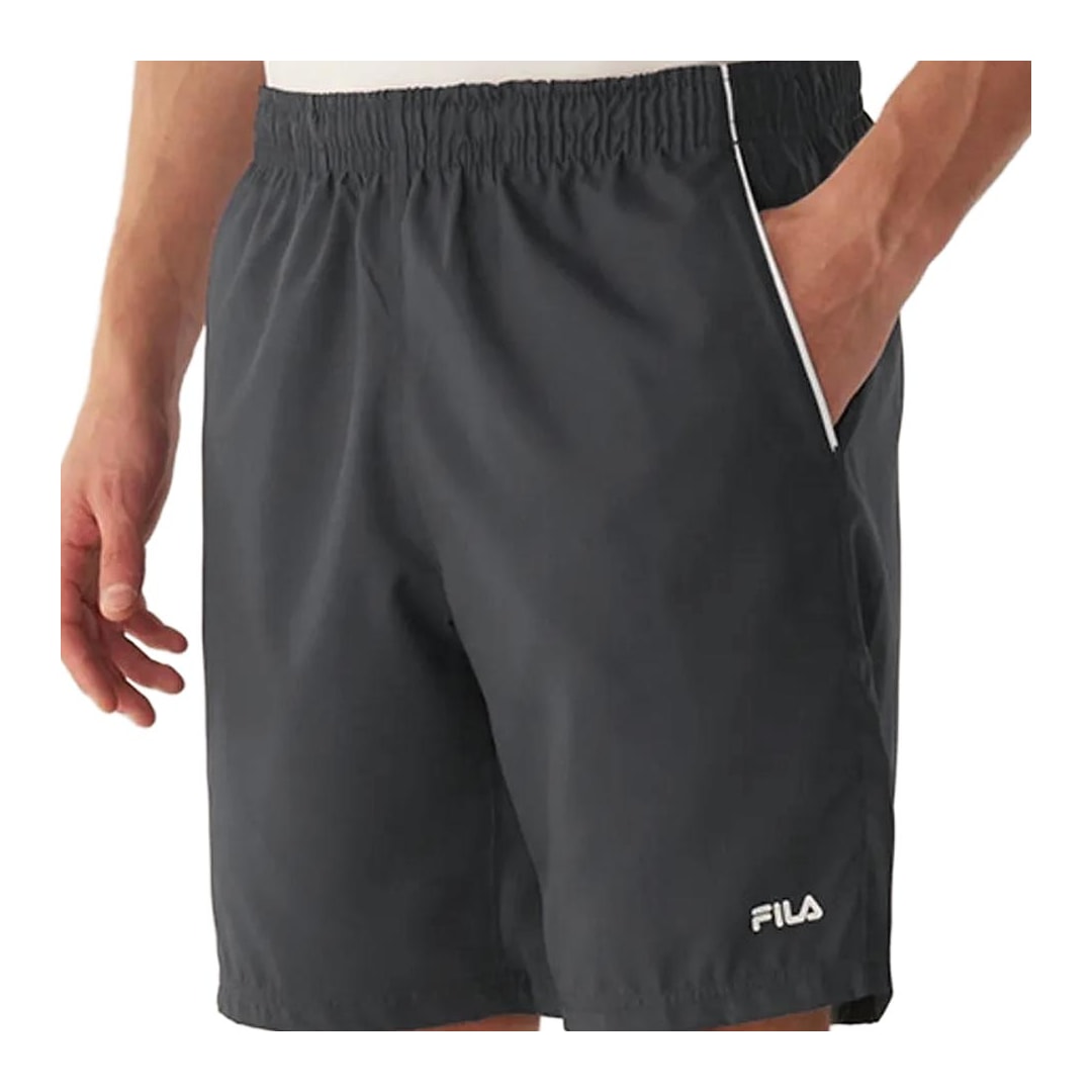 Bermuda Fila Elástico Tactel F11tr00017 Grafite Bermuda Fila Elástico Tactel F11tr00017 Grafite