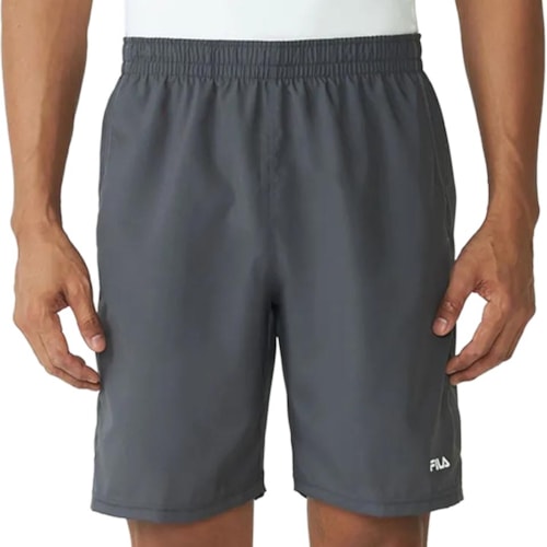 Bermuda Fila Elástico Tactel F11tr00017 Grafite