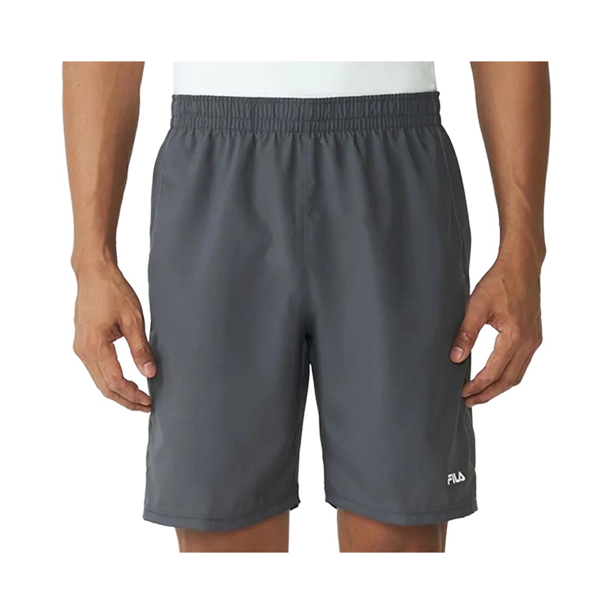 Bermuda Fila Elástico Tactel F11tr00017 Grafite Bermuda Fila Elástico Tactel F11tr00017 Grafite