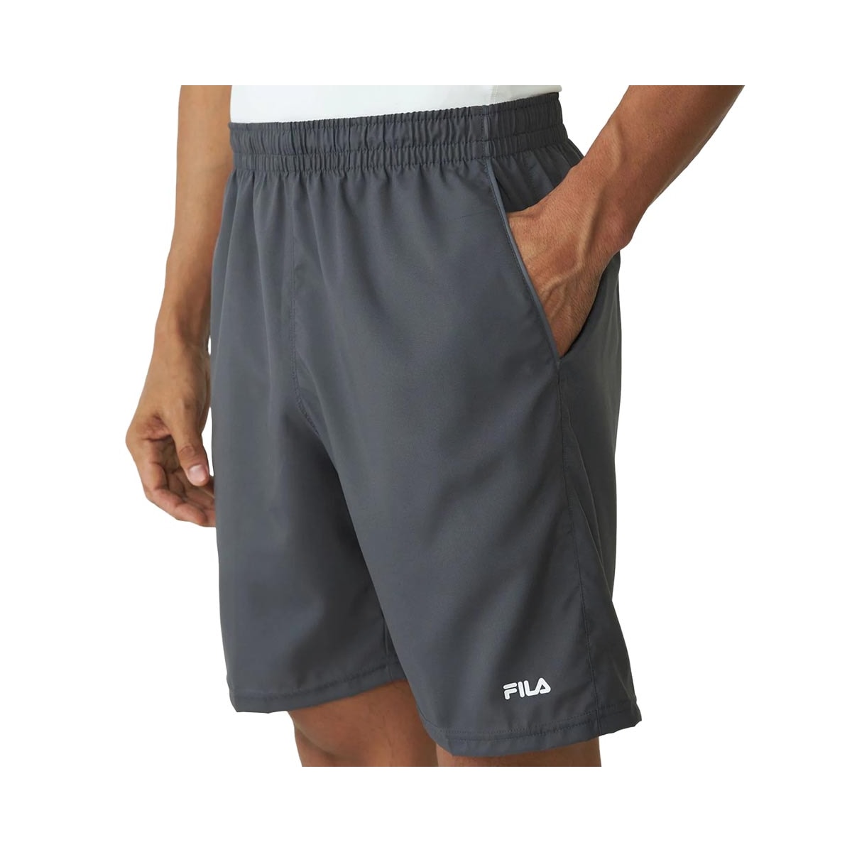 Bermuda Fila Elástico Tactel F11tr00017 Grafite Bermuda Fila Elástico Tactel F11tr00017 Grafite