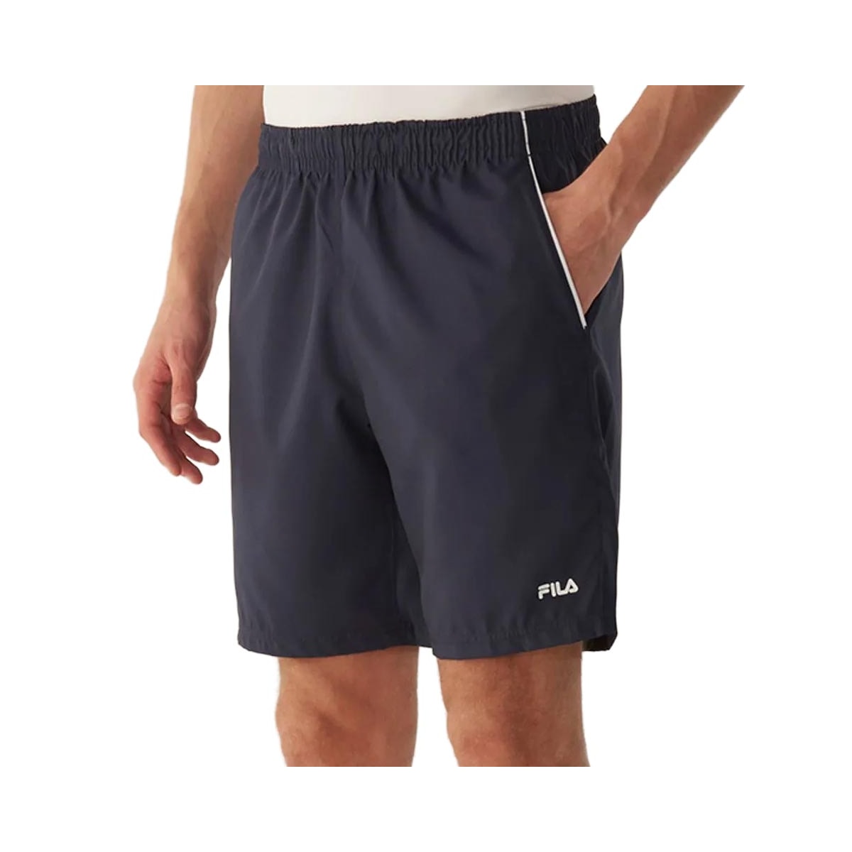 Bermuda Fila Elástico Tactel F11tr00017 Marinho Bermuda Fila Elástico Tactel F11tr00017 Marinho