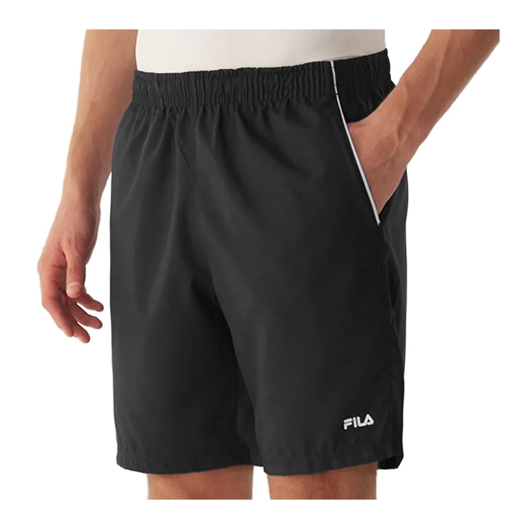 Bermuda Fila Elástico Tactel F11tr00017 Preto