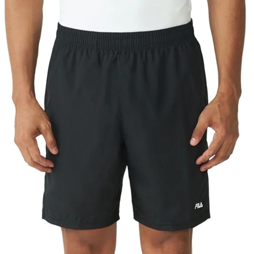 Bermuda Fila Elástico Tactel F11tr00017 Preto