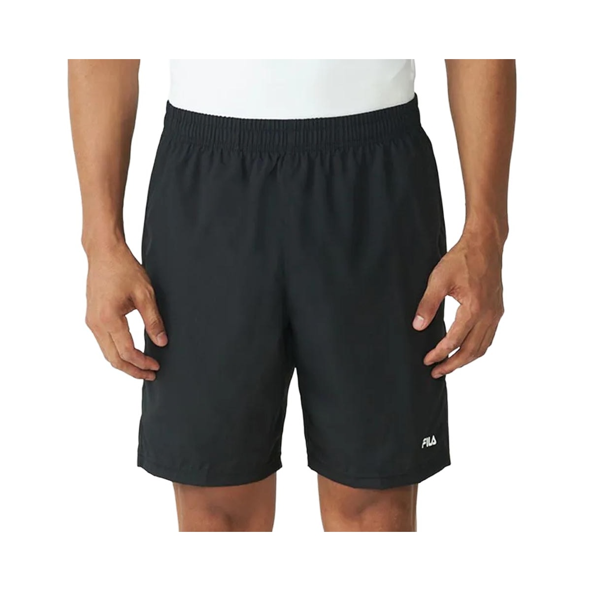 Bermuda Fila Elástico Tactel F11tr00017 Preto Bermuda Fila Elástico Tactel F11tr00017 Preto