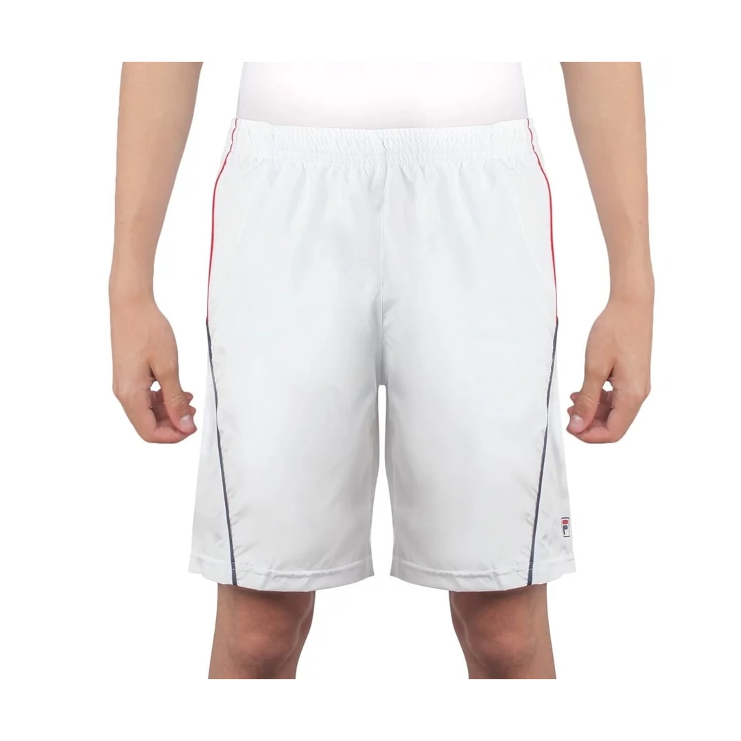 Bermuda Fila Masculina Cinci Ii F11tn047 Branco/Vermelho Bermuda Fila Masculina Cinci Ii F11tn047 Branco/Vermelho