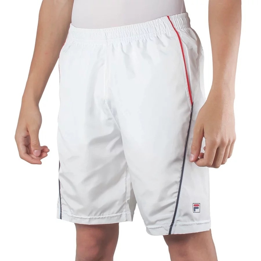 Bermuda Fila Masculina Cinci Ii F11tn047 Branco/Vermelho Bermuda Fila Masculina Cinci Ii F11tn047 Branco/Vermelho