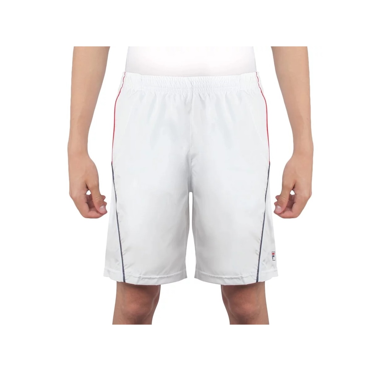Bermuda Fila Masculina Cinci Ii F11tn047 Branco/Vermelho Bermuda Fila Masculina Cinci Ii F11tn047 Branco/Vermelho