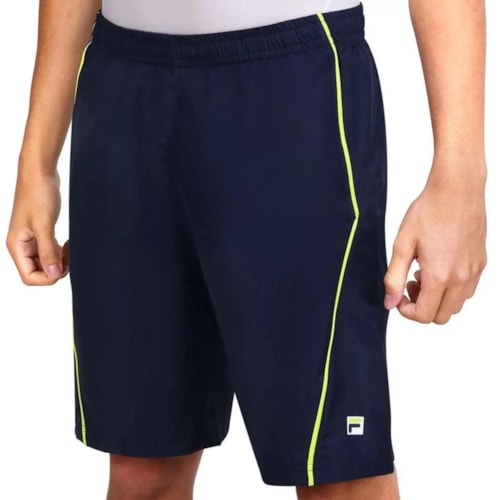 Bermuda Fila Masculina Cinci Ii F11tn047 Marinho/Verde