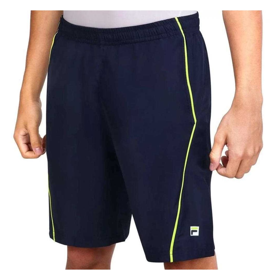 Bermuda Fila Masculina Cinci Ii F11tn047 Marinho/Verde