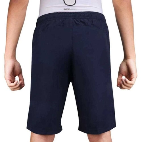 Detalhe - Bermuda Fila Masculina Cinci Ii F11tn047 Marinho/Verde