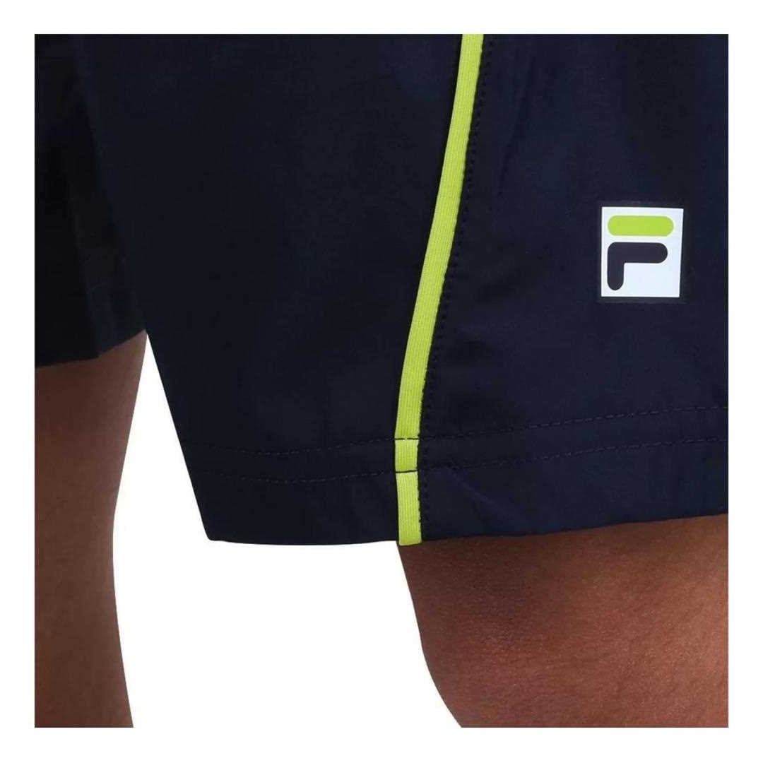 Bermuda Fila Masculina Cinci Ii F11tn047 Marinho/Verde