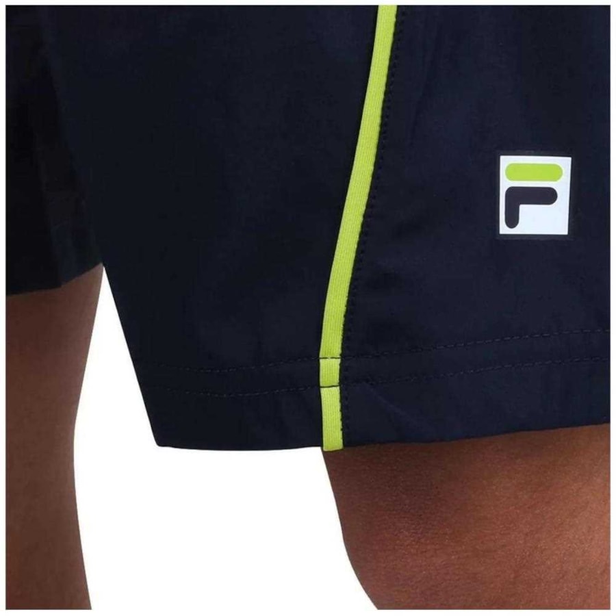 Bermuda Fila Masculina Cinci Ii F11tn047 Marinho/Verde Bermuda Fila Masculina Cinci Ii F11tn047 Marinho/Verde