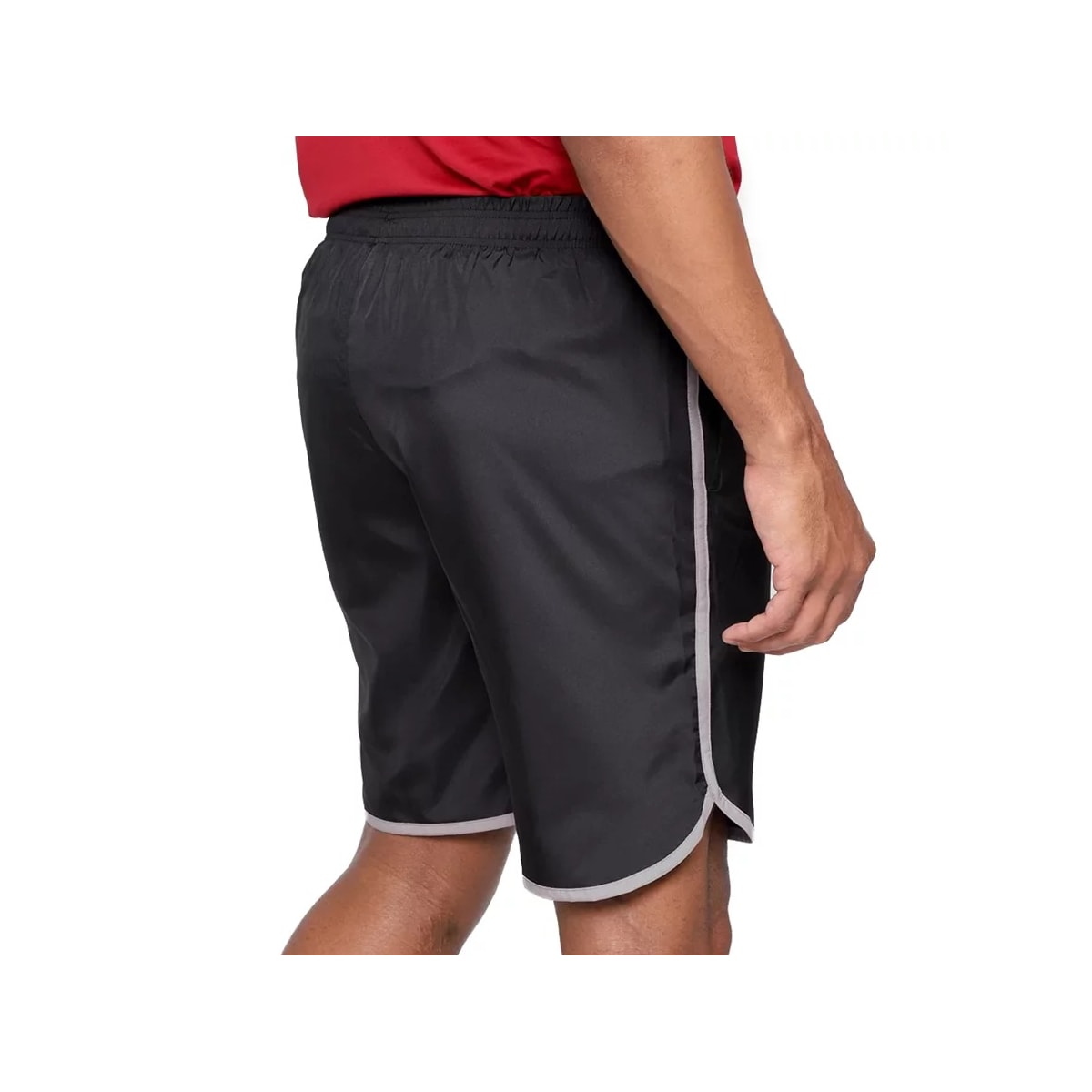 Bermuda Fila Masculina Curve Letter F11at132 Preto/Cinza Bermuda Fila Masculina Curve Letter F11at132 Preto/Cinza