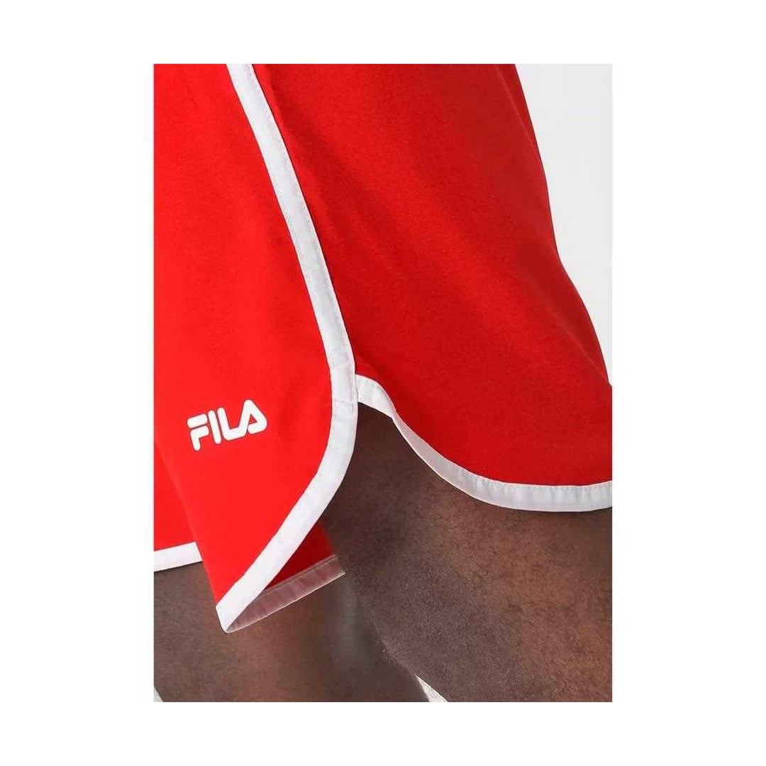 Bermuda Fila Masculina Curve Letter F11at132 Vermelho Chil/Branco Bermuda Fila Masculina Curve Letter F11at132 Vermelho Chil/Branco