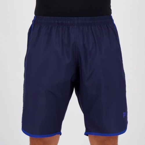 Bermuda Fila Masculina Curve Pro - At501032 Marinho/Royal