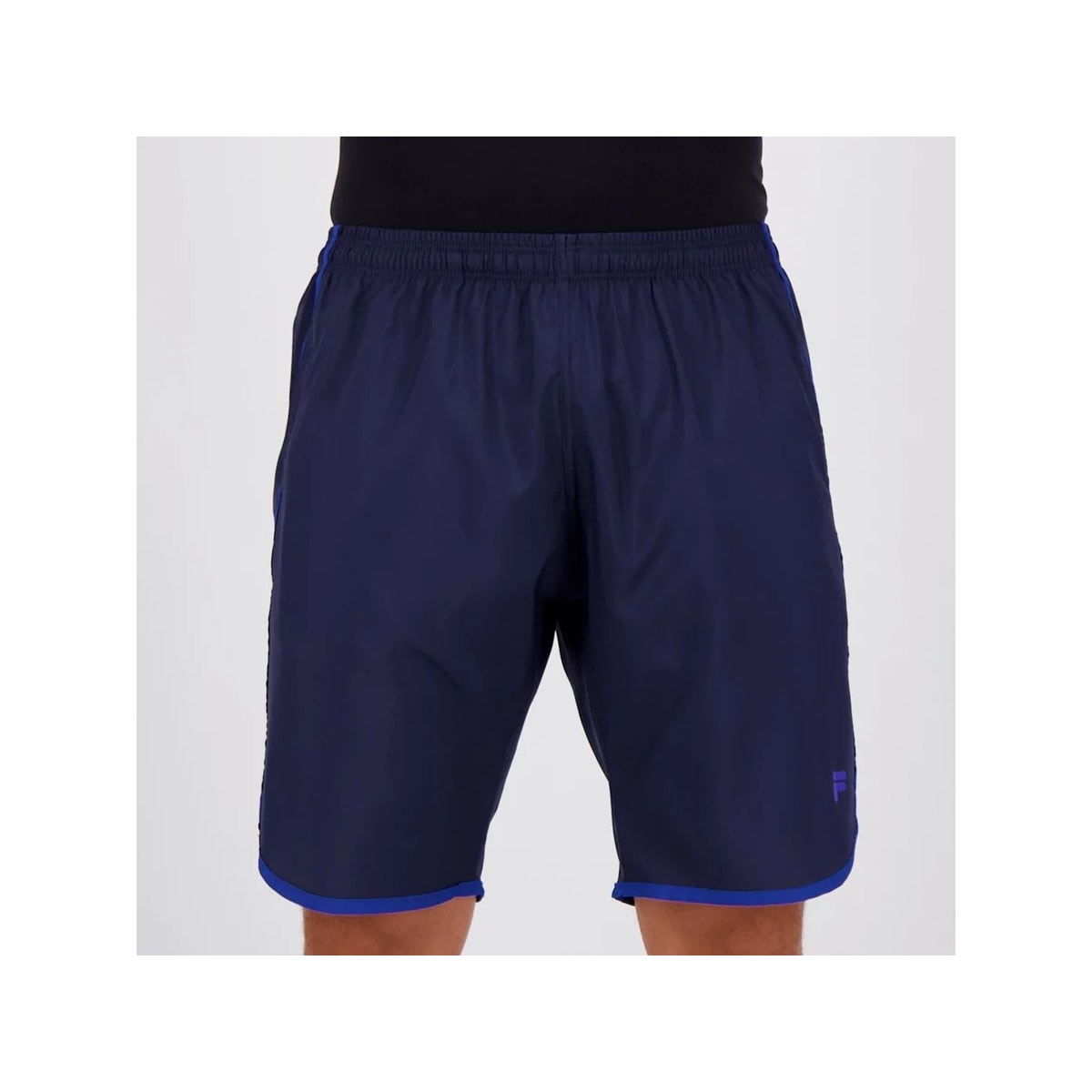 Bermuda Fila Masculina Curve Pro - At501032 Marinho/Royal Bermuda Fila Masculina Curve Pro - At501032 Marinho/Royal