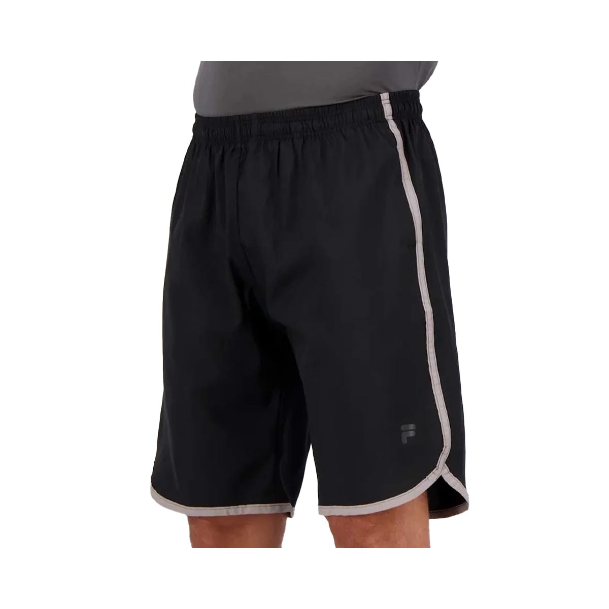 Bermuda Fila Masculina Curve Pro - At501032 Preto/Cinza Bermuda Fila Masculina Curve Pro - At501032 Preto/Cinza
